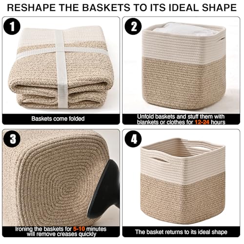 11 Inch Cube Storage Bins (3 Count)