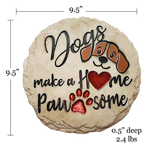 Garden Décor Dogs Make a Home Pawsome Stepping Stone