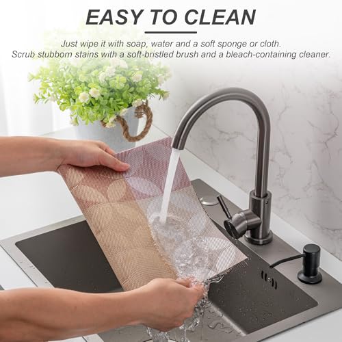 Placemats Set of 6 Washable Indoor (6 Count)