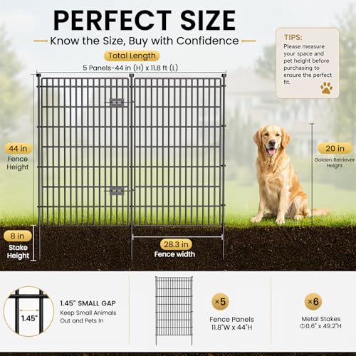 No Dig Garden Fence (2556 Sq Ft)