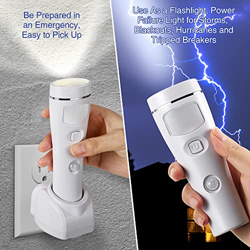 3 Pack 4 in 1 LED Emergency Lights for Home Power Failure (3 Count)