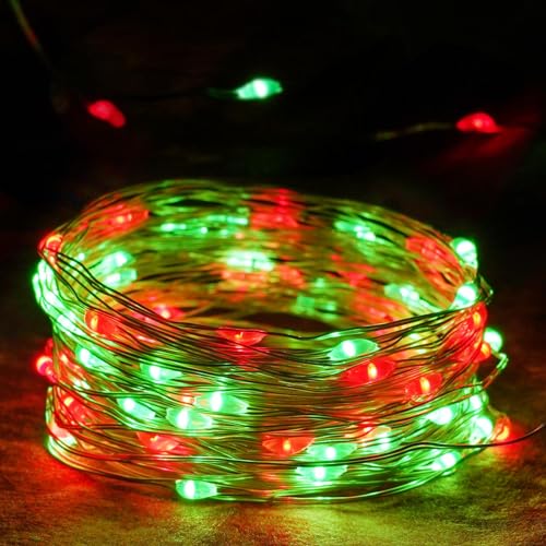 4 Pack 50 LED Fairy Lights Battery Operated with Timer (4 Count)
