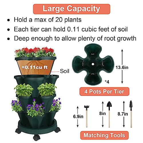Vertical Planter Tower (2 Count)