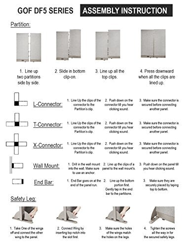 Office Partition Single Panel