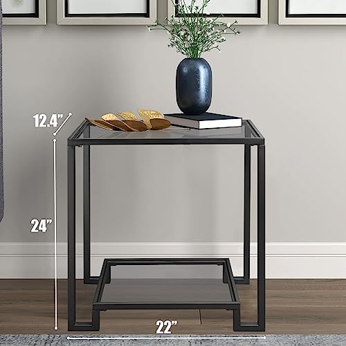 2 Tier Rectangle Side Table