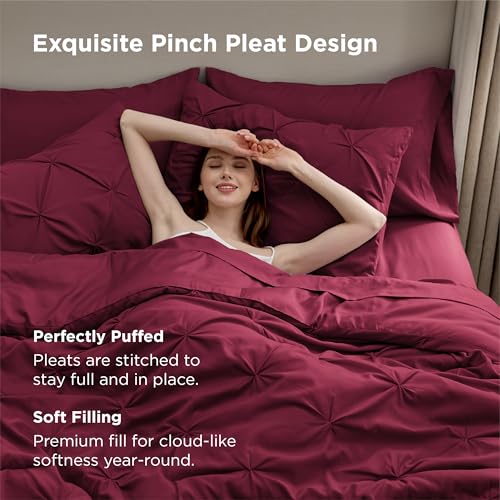 7 Piece California King Comforter Set & Sheets