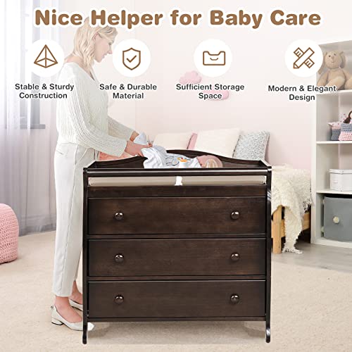 3 Drawer Changing Table