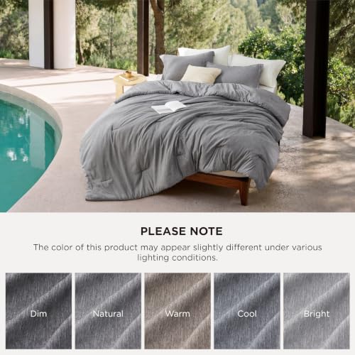 Grey Super King Comforter Set