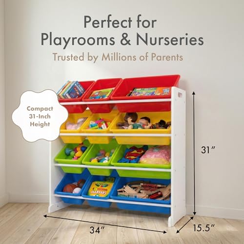 Kids Toy Organizer with 12 Bins