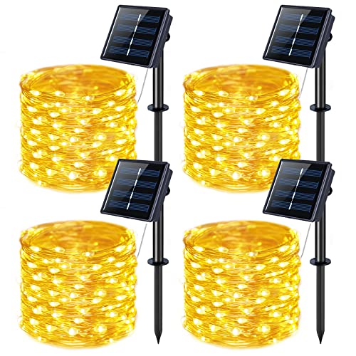 4 Pack Solar Fairy Lights (132 Foot)