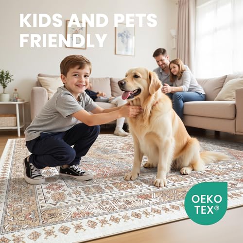 3x5 Area Rug Ultra Soft Washable Rug