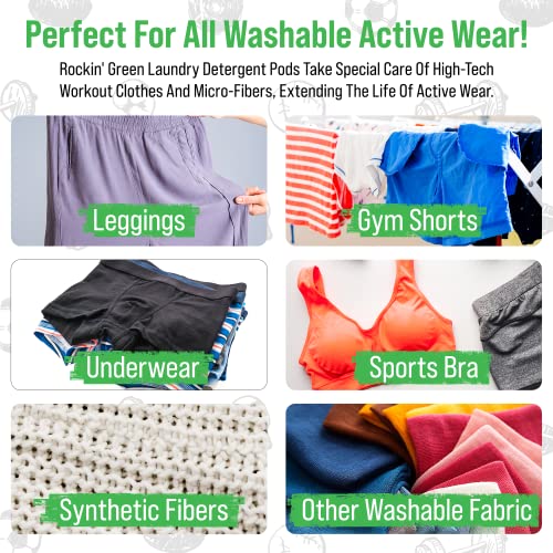 Active Wear Detergent Pods For Sport Unscented 40 Loads (40 Count)