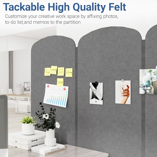 5 Panel Portable Room Divider (5 Count)