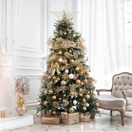 87 Pack Shatterproof Christmas Ball Ornaments Set (87 Count)