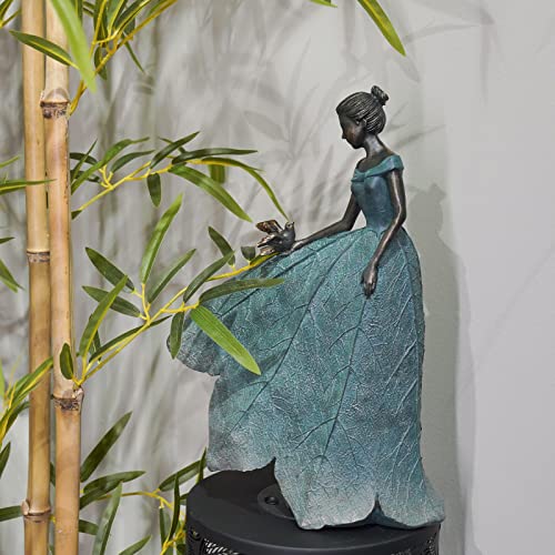 Fairy Statue Leaf Angel Girls Gardening Gifts for Women