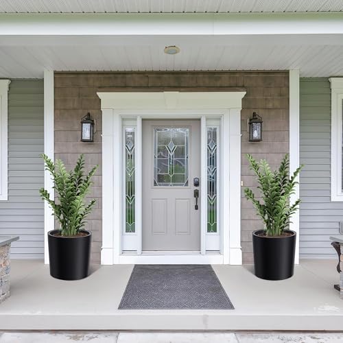 Tall Round Planter Set of 2