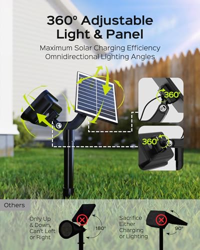 Solar Lights Outdoor Waterproof (8 Count)