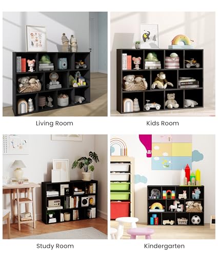 11 Cube Kids Toy Storage Organizer with Kids Shelf