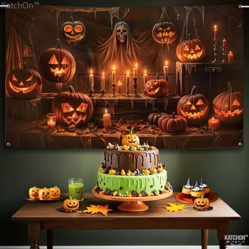 Spooky Halloween Backdrop 72x44 Inch