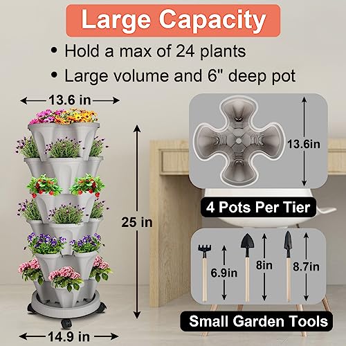 Vertical Planter Tower (2 Count)