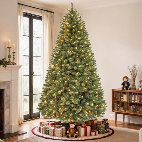 7.5 ft Prelit Christmas Tree with 1