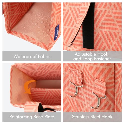 Bedside Caddy Hanging Bed Organizer Storage Bag Pocket for Bunk and Hospital Beds