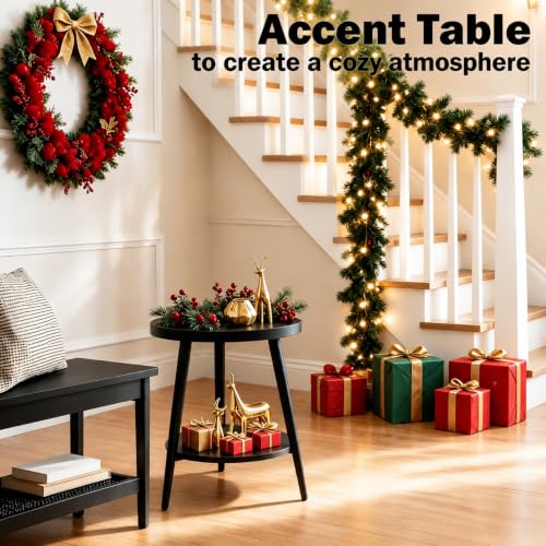 Black Side Table