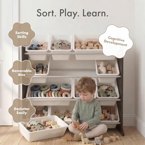 Kids Toy Organizer with 12 Bins