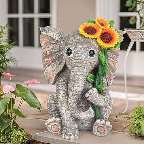Outdoor Elephant Statue Decor