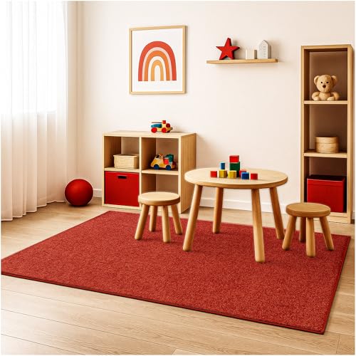 Soft & Colorful 4' x 6' Kids Classroom Area Rug