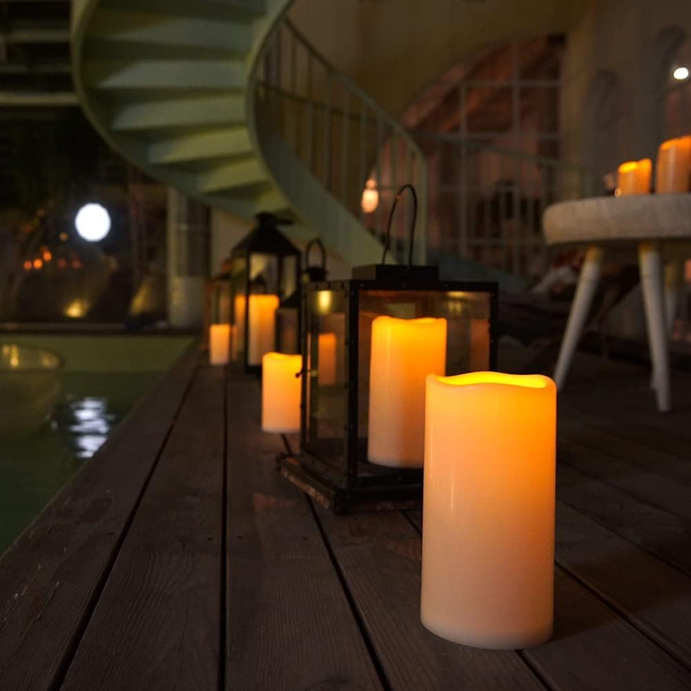 4x6 Waterproof Flameless Candles
