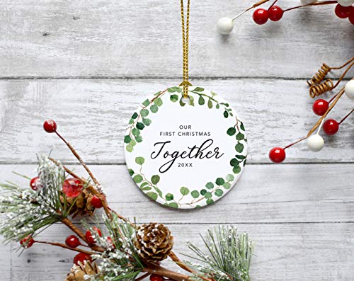 Custom Year Round Ceramic Porcelain Christmas Tree Ornament Keepsake Collectible Gift