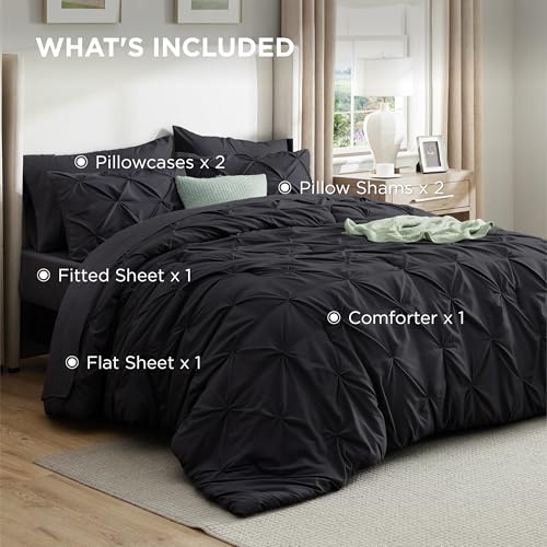 7 Piece King Size Comforter Set & Sheets