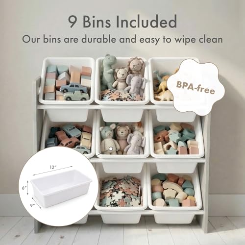 Kids Toy Organizer with 9 Bins