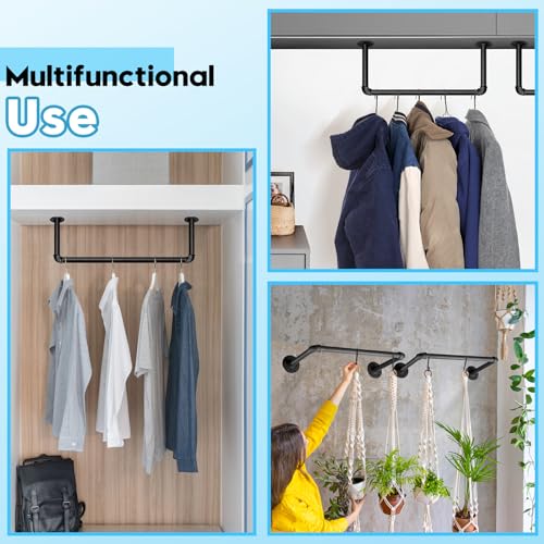 Industrial Pipe Clothes Rack Set of 2 (2 Count)