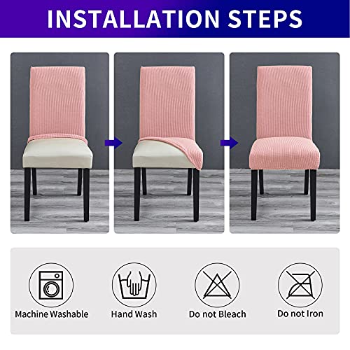 Stretch Chair Covers for Dining Room Set of 6