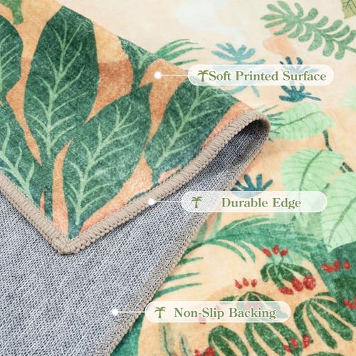 Large 9x12 Forest Area Rug for Living Room (108 Sq Ft)