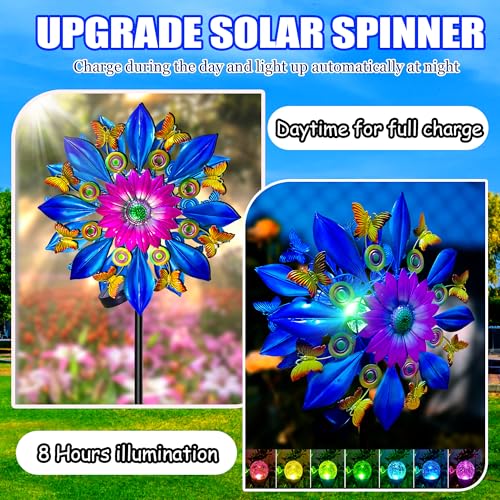 60 in Large Wind Spinners Outdoor