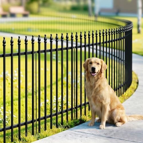 36"H x 28"W Metal Garden Fence (36 Sq Ft)