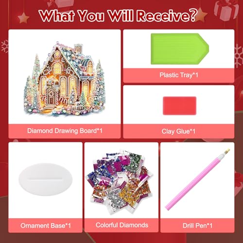 Christmas Diamond Art Tabletop Kits