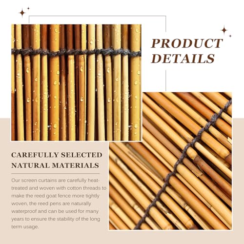 Natural Reed Fencing Rolls (17.16 Sq Ft)