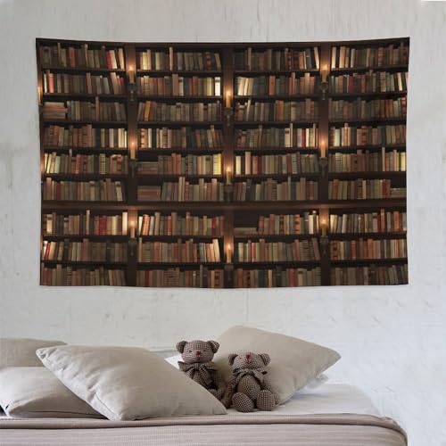 Bookshelf Tapestry