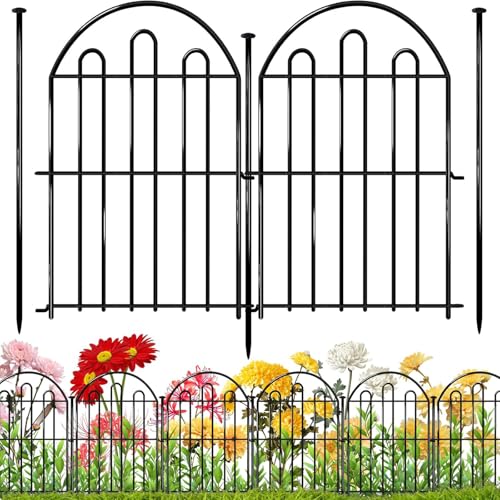 28ft in x 22in Decorative Garden Fence (26 Count)