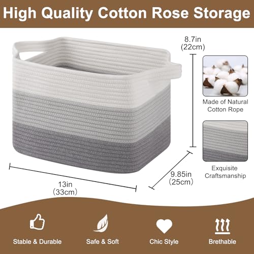 Storage Basket for Organizing 3 Pack (3 Count)