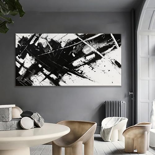Large Abstract Wall Art For Living Room Abstract art 29" X 58"