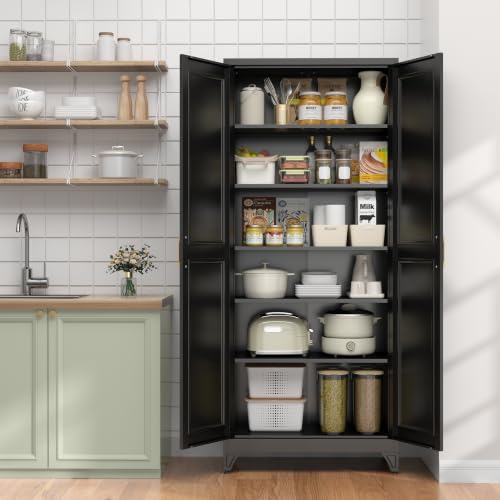 75" Kitchen Pantry Cabinet