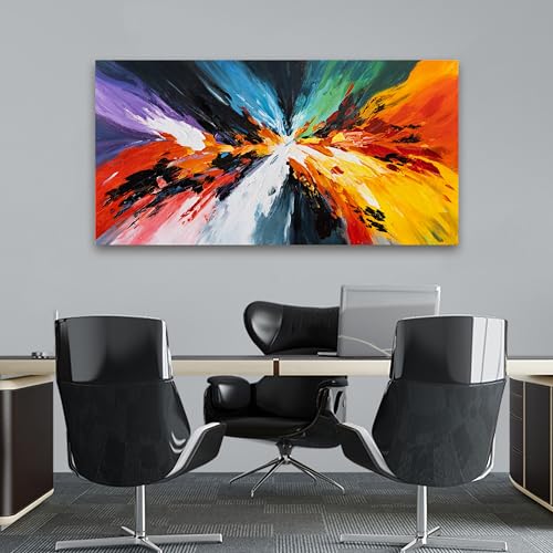 Colorful Abstract Wall Art Prints For Living Room Home Wall Decor 20"x40"