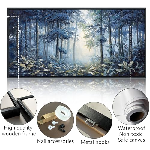 Forest Canvas Wall Art for Living Room