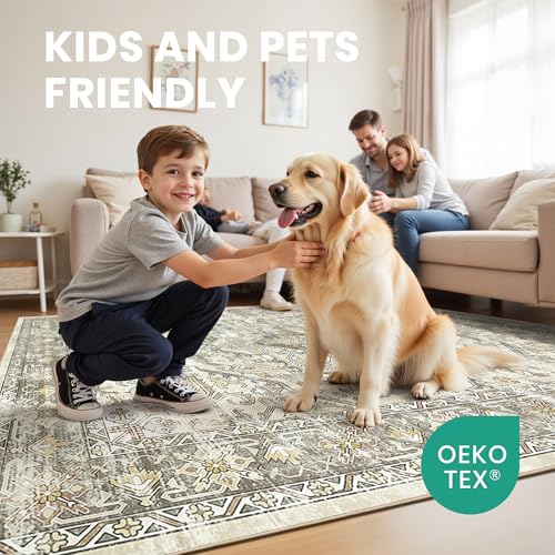 6x9 Area Rugs for Living Room (54 Count)