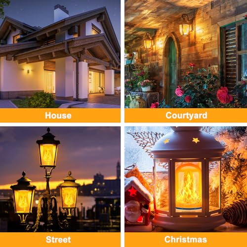 Upgraded Flame Light Bulbs (6 Count)
